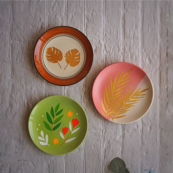 Pastels Hues | Set of Decorative Wall Plates | Home Decor & Wedding Gift